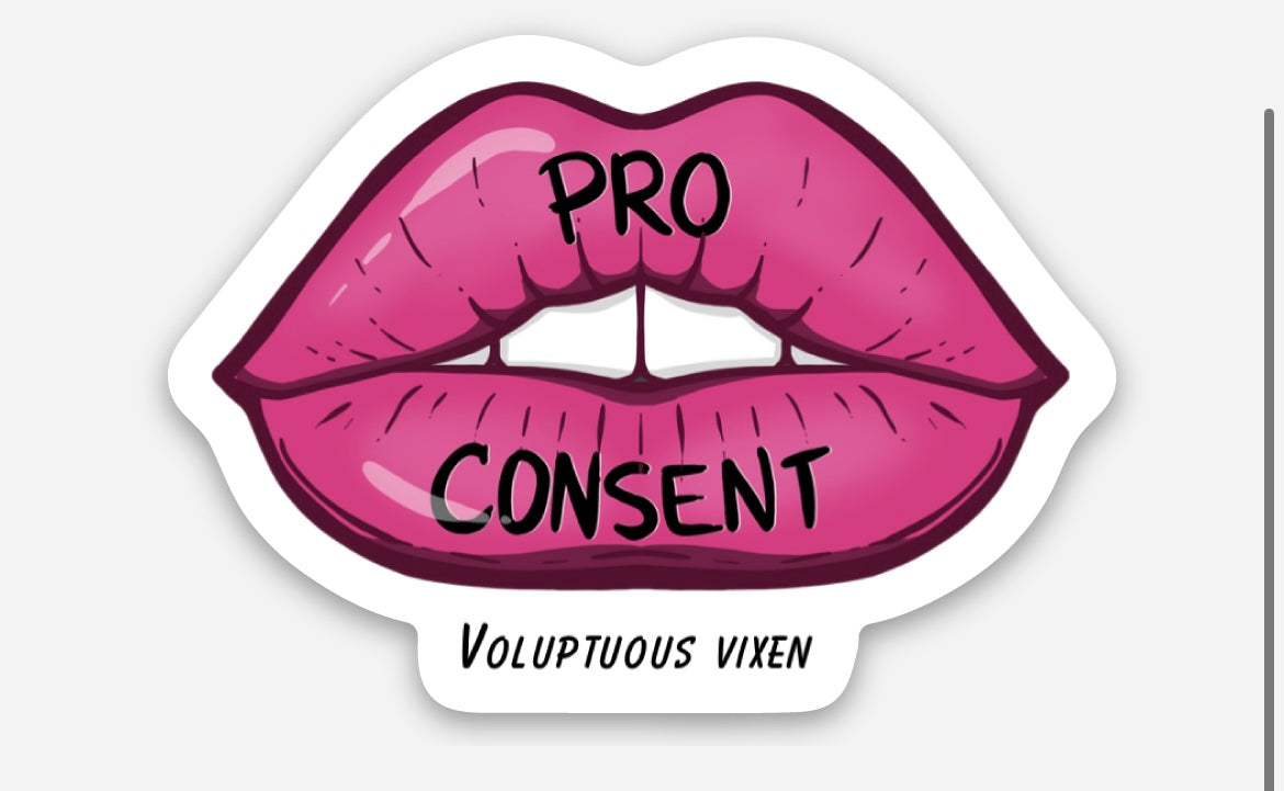 Pro Consent Sticker