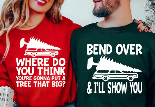 “Lampoon’s Christmas” Funny Couples Crewneck Pack